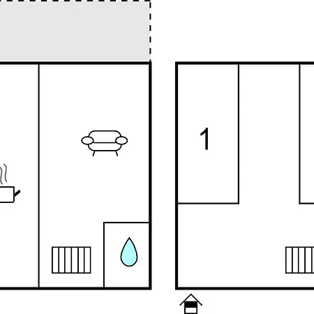 Σπίτι διακοπών 2 Bedroom Lovely In Tribogna
